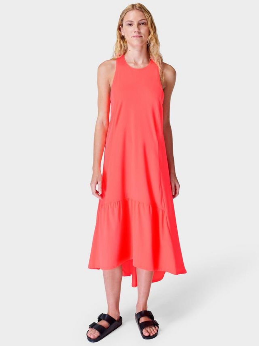 Sweaty Betty Explorer Ace Sleeveless Midi Athletic Dress Sz M 🖤✨